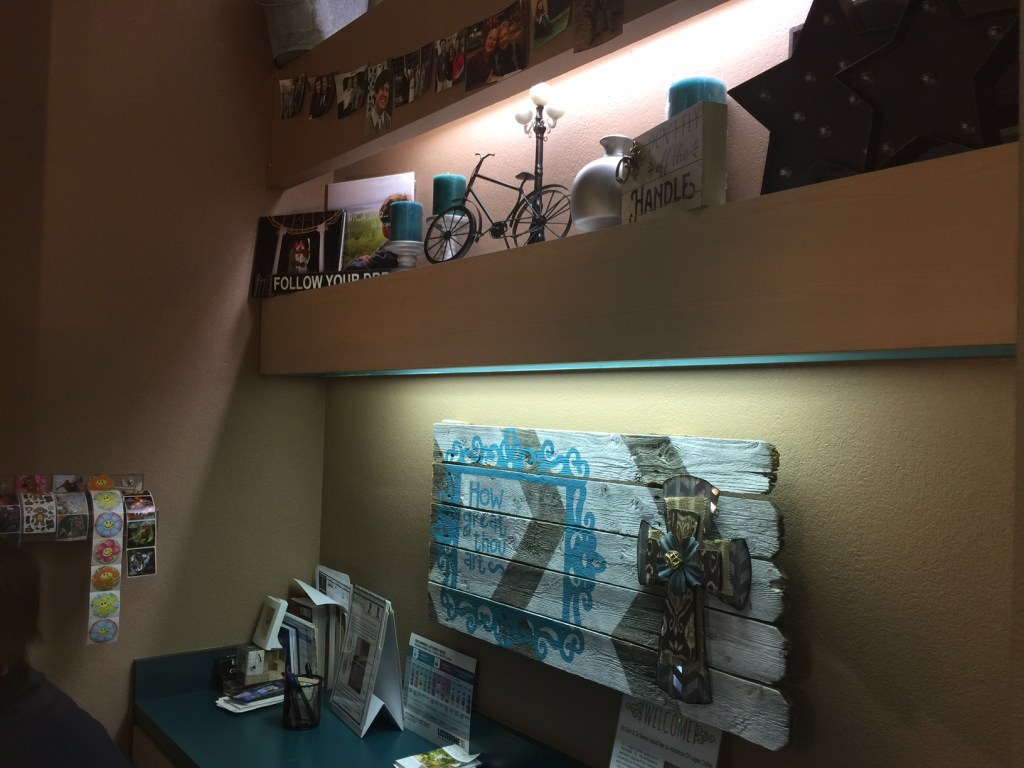 dental flyers, brochures, stickers sitting on counter